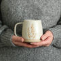 Larkspur Flower Ceramic Mug, thumbnail 3 of 4