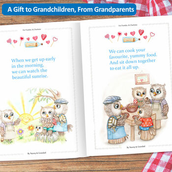 Personalised Book For Grandchildren By Grandparents, 3 of 9