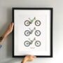 Peatys Last Orders Mountain Biking Art Print, thumbnail 1 of 3