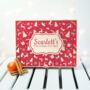 Personalised Christmas Eve Box With Festive Pattern, thumbnail 4 of 10
