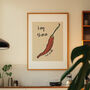 Hot Stuff Chili Pepper Print, thumbnail 1 of 10