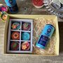 Personalised Diwali Coated Oreo And Gin Hamper Set, thumbnail 2 of 12