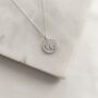 Sterling Silver Zodiac Charm Necklace – Capricorn, thumbnail 3 of 6