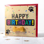 Dog Birthday 'Treatings' Card, thumbnail 2 of 2