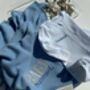 Personalised Blanket + Zip Romper Baby Gift Set For Newborn, thumbnail 4 of 10