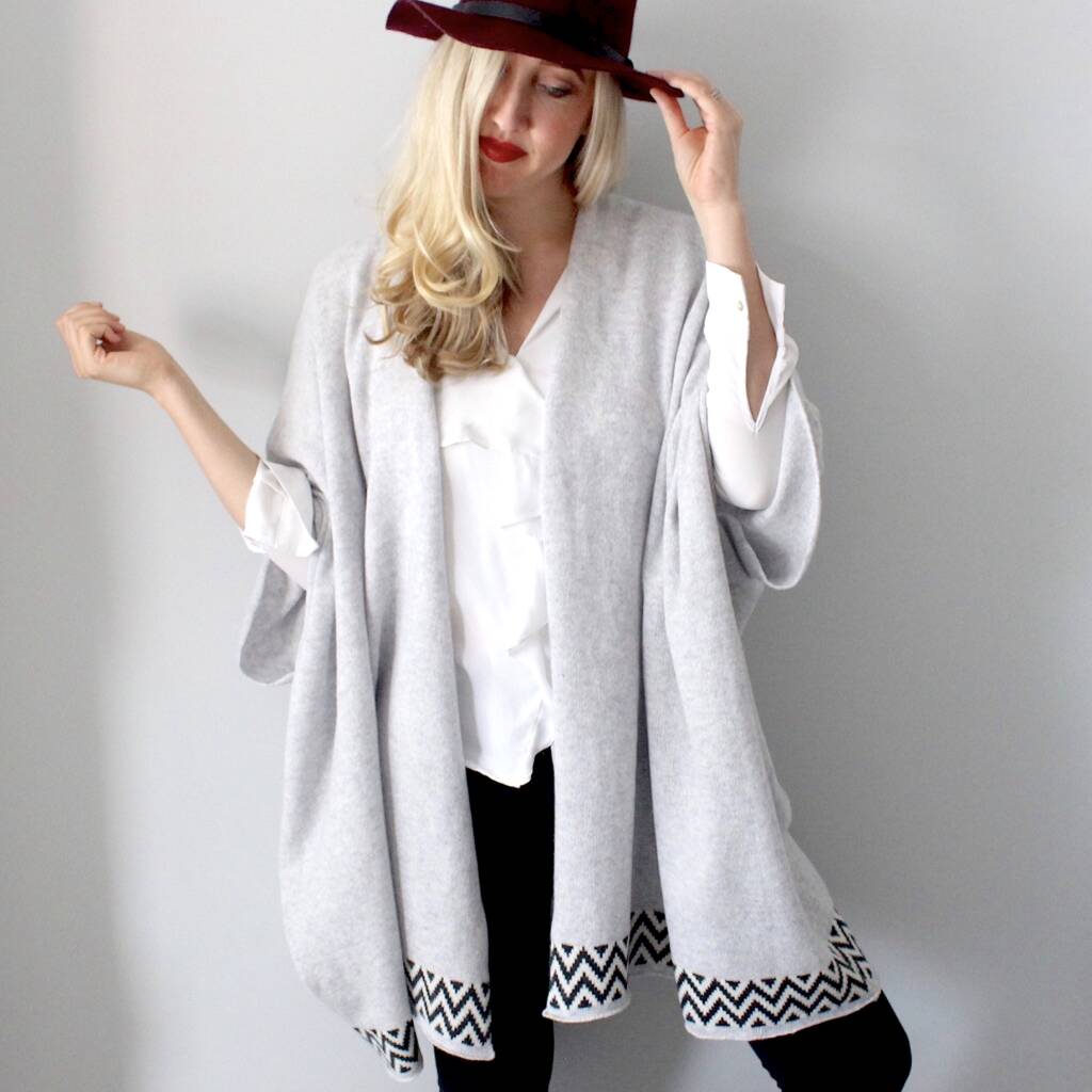 Oversized Knitted Blanket Cardigan, 1 of 12