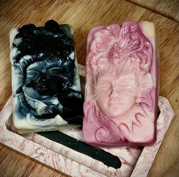 Personalised Vegan Pamper Gift Box Goddess Soap, 9 of 12