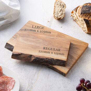 Personalised Couple Names Cheese Board Tapas Board, 2 of 4