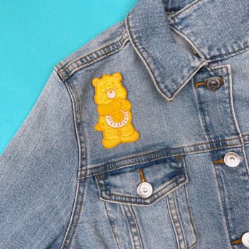 Classic Care Bears Funshine Bear Sew On Patch, 2 of 2