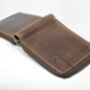 Personalised Round Zipper Leather Wallet For Christmas Gift, thumbnail 4 of 12