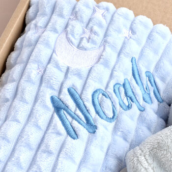 Welcome To The World Baby Personalised Gift Set, 5 of 7