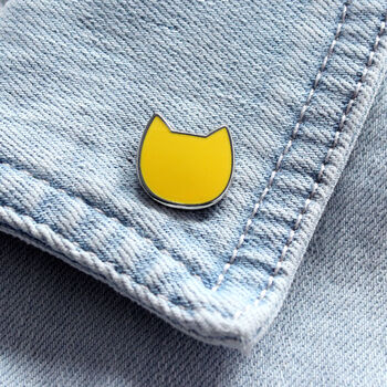 Mini Cat Pin Badge, 9 of 11