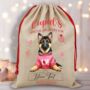 Personalised Dog Valentine Love Heart Sack, thumbnail 12 of 12