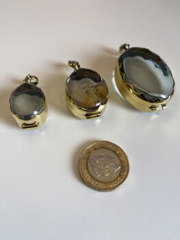 Engraved Locket Necklace 40th Birthday Gift, 5 of 9