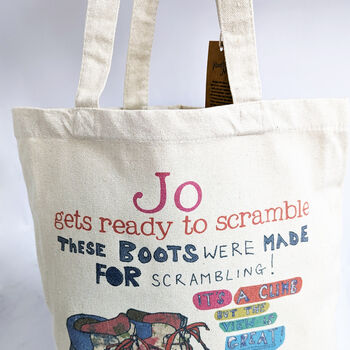 Personalised Bag For Scrambling, 4 of 4