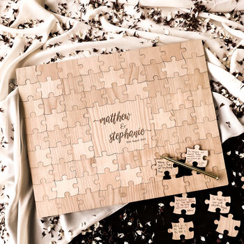 Wedding Puzzle Guest Book Alternative, 5 of 10