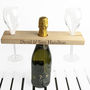 Personalised Welsh Ash Champagne Holder, thumbnail 1 of 4