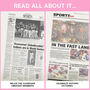 Cleveland Guardians Personalised Gift Newspaper Book, thumbnail 9 of 9