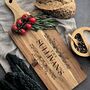 Personalised Acacia Serving And Chopping Board | Engraved, thumbnail 1 of 8