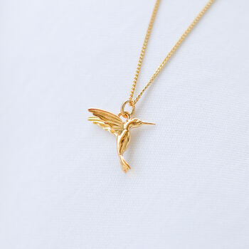 Personalised 30th Birthday Gift For Her, Hummingbird Necklace, 7 of 7