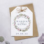 'Whisper Wreath' Save The Date, thumbnail 2 of 2