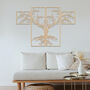 097 Dry Tree Wooden Wall Hanging Art Home Decor, thumbnail 1 of 9