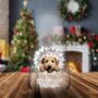Personalised Christmas Soft Coated Wheaten Terrier Break Through, thumbnail 10 of 10