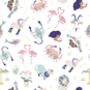 Zodiac Illustrated Wrapping Paper, thumbnail 3 of 4