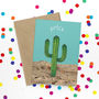 Rude Cactus Prick Card, thumbnail 1 of 2