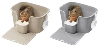 Extra Large Cat Litter Box With High Sides And Storage, 5 of 5