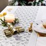 Christmas Table Place Mats Green Mistletoe Four Pack, thumbnail 3 of 3