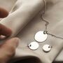 Engravable Sterling Silver Large Tag Necklace, thumbnail 6 of 9