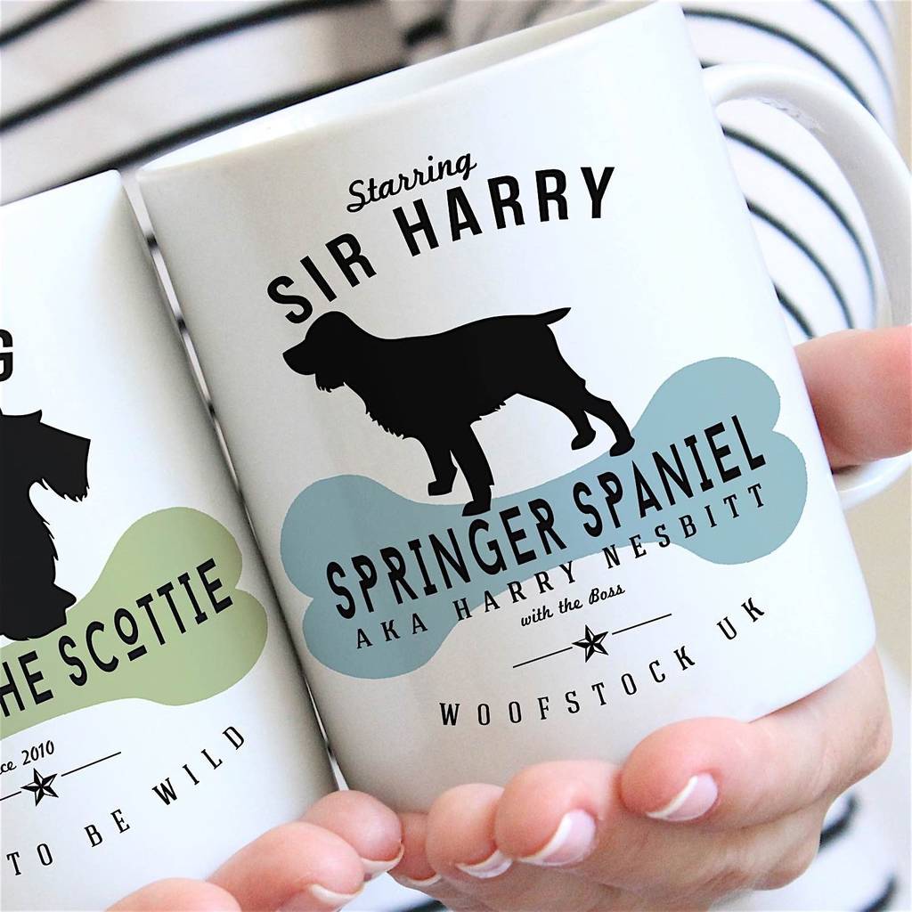 Personalised Dog Breed Owners Mug By Lovehart