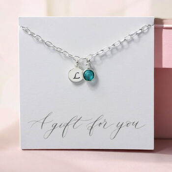 Sterling Silver Personalised Birthstone Bracelet, 2 of 10