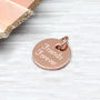 Personalised 18ct Rose Gold Plated Birthstone Necklace, thumbnail 3 of 6