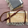 Personalised Cotton Beach Towel And Leather Carrier Strap, thumbnail 6 of 12