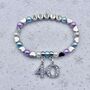 Personalised Birthday Bracelet Age Charm Bracelet, thumbnail 6 of 12