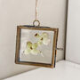 Tiny Distressed Brass Photo Frame, thumbnail 1 of 4