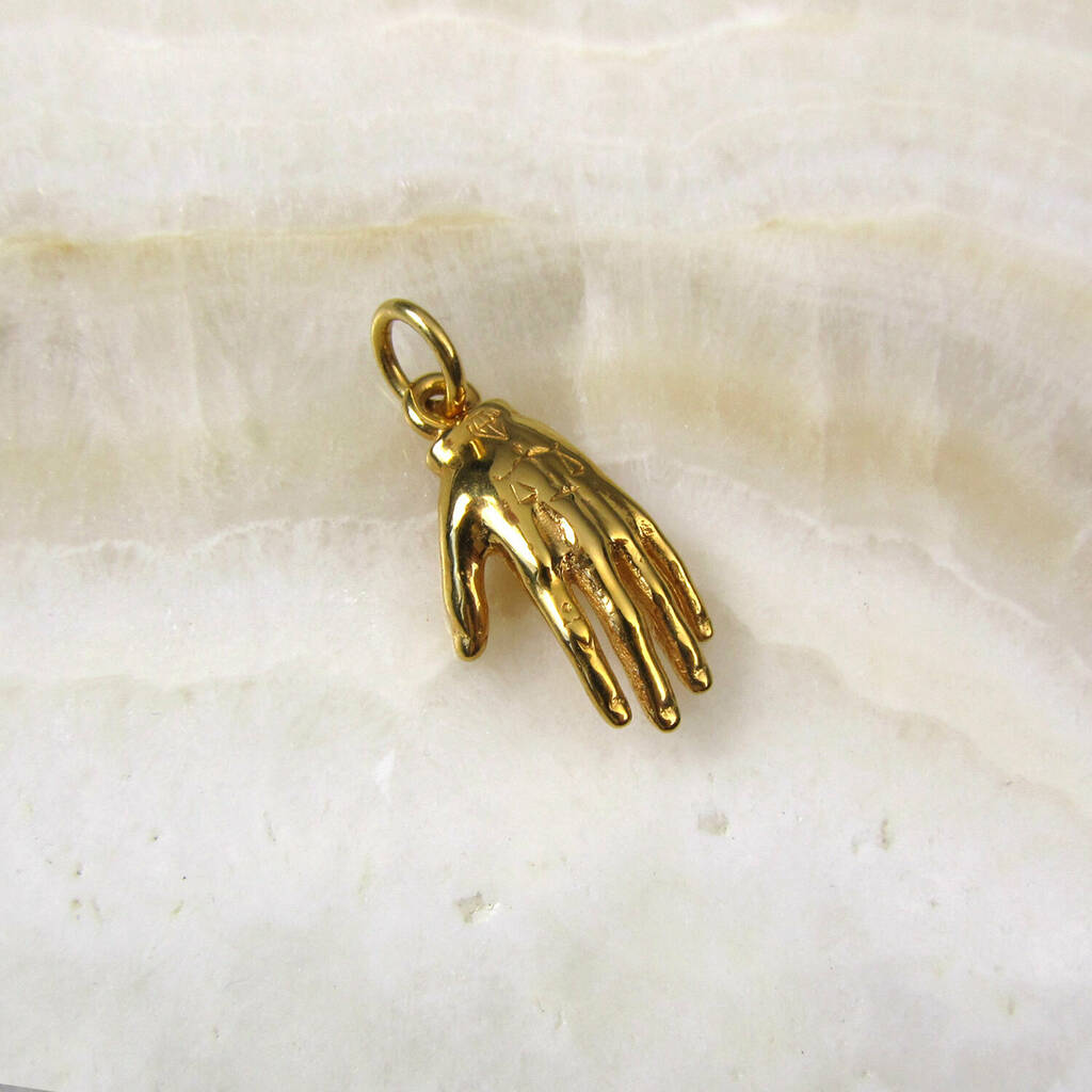 Hand Of Mystery Pendant By Black Pearl | notonthehighstreet.com