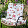 Reversible Floral Bench Cushion, thumbnail 5 of 5