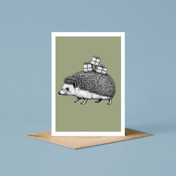 Hedgehog Birthday Card, 2 of 6