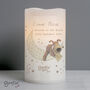 Personalised Boofle Baby Nightlight LED Candle – Gift For Christening Or New Baby, thumbnail 1 of 3