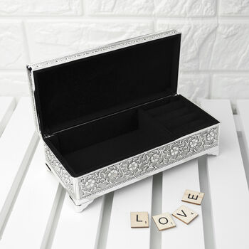 Personalised Silver Trinket Box, 8 of 10