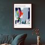 Seal Kiss From A Rose Song Inspired Abstract Art Print, thumbnail 2 of 4