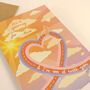 A Journey For Two Illustrated Valentines Greetings Card, thumbnail 5 of 6