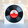 Personalised Vinyl Record Christmas Card Pack, thumbnail 1 of 4