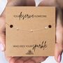 Break Up Gift For Her With Gold Plated Or Silver Plated Star Bracelet And Card, thumbnail 2 of 4