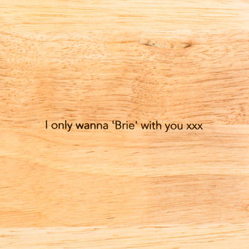 Personalised Wooden Chopping Board For Him, 3 of 4