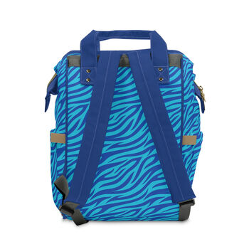 Blue Tiger Nappy/Diaper Backpack Bag *More Designs, 8 of 12