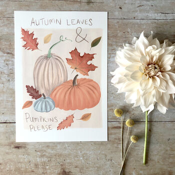 Autumn Leaves Luxury Print, 6 of 6